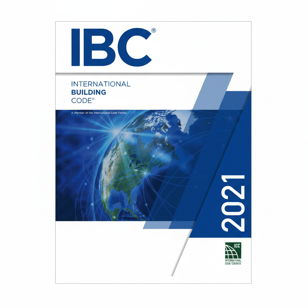 2021 International Building Code IBC construction standards and building regulations reference book