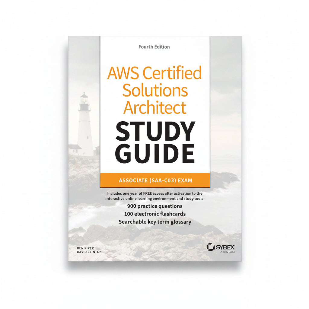 AWS Certified Solutions Architect Study Guide SAA-C03 cloud computing and AWS certification book by Ben Piper and David Clinton