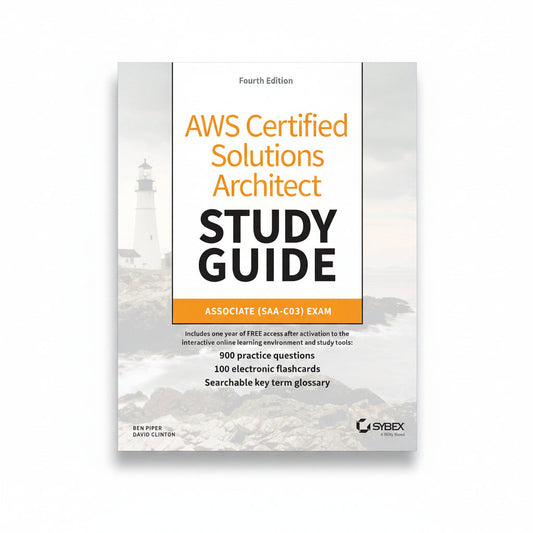 AWS Certified Solutions Architect Study Guide SAA-C03 cloud computing and AWS certification book by Ben Piper and David Clinton