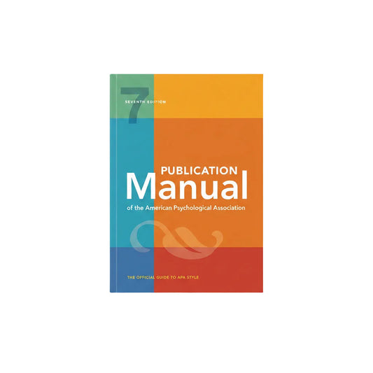 Publication Manual of the American Psychological Association APA style and academic writing reference book